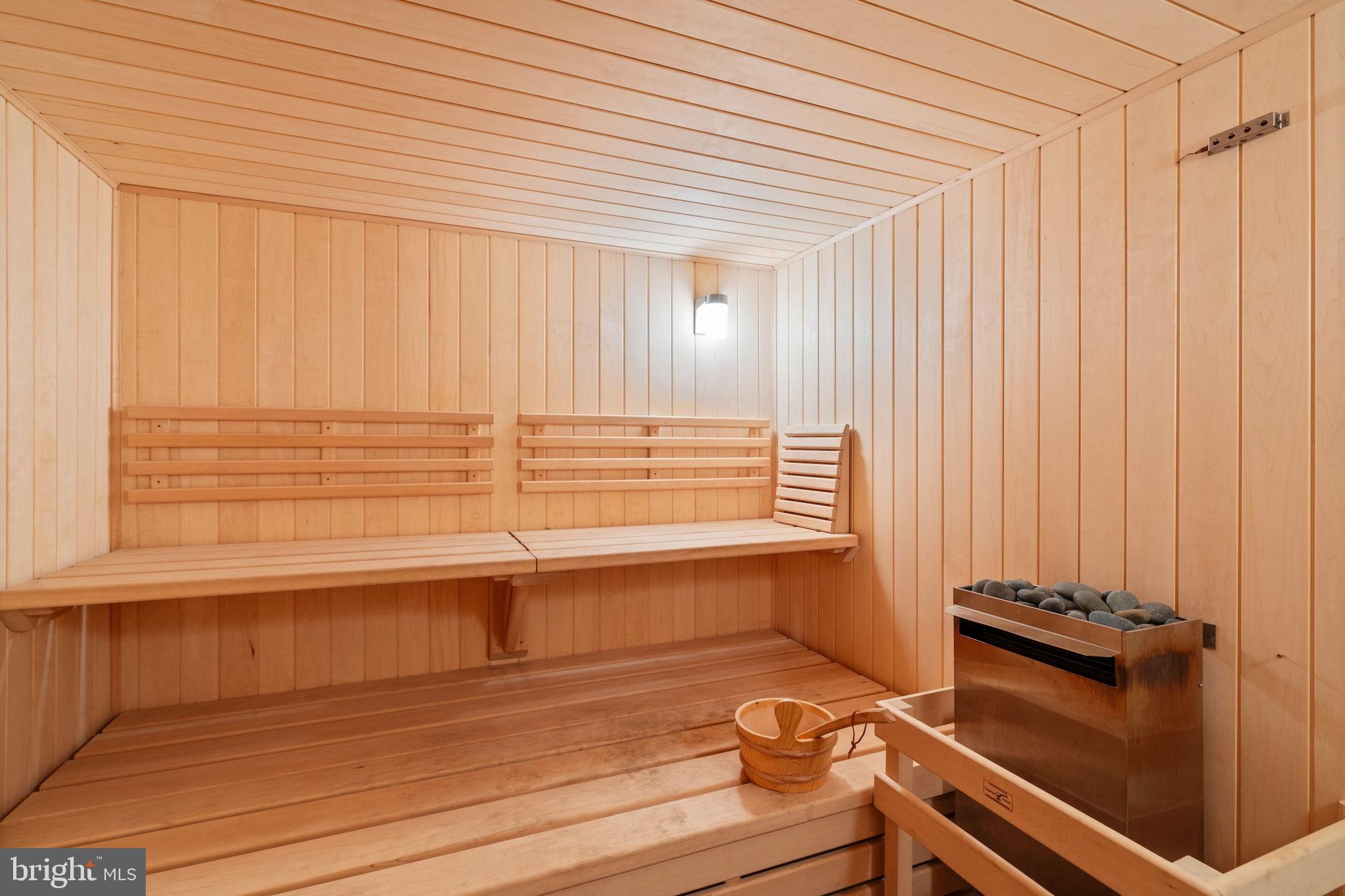 2104 Highland Ridge Drive Phoenix, MD 21131 - Photo 61 of 88 Serene wooden sauna retreat for relaxation.