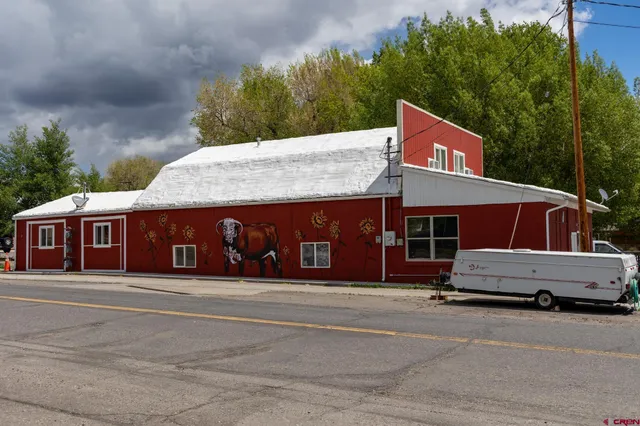 a car parked in front of a house