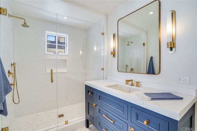 a view of an ocean beach