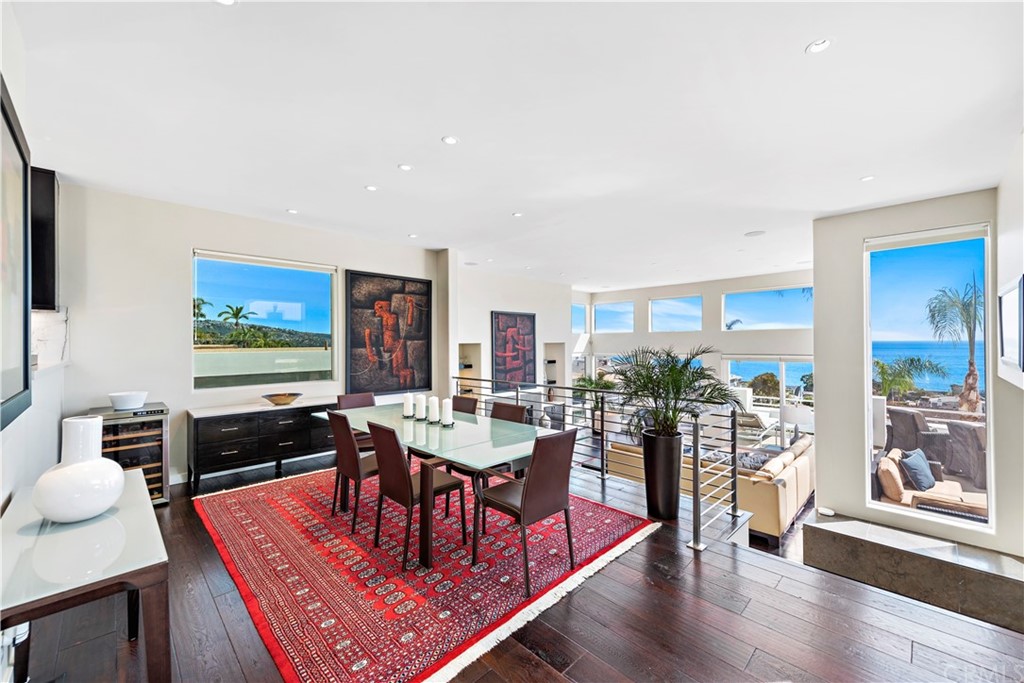 818 Hillcrest Drive Laguna Beach, CA 92651 - Photo 15 of 43 Dining open to living room.