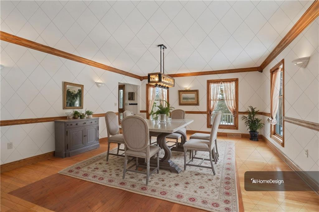 169 Clearview Road Aliquippa, PA 15001 - Photo 8 of 39 virtually staged dining room