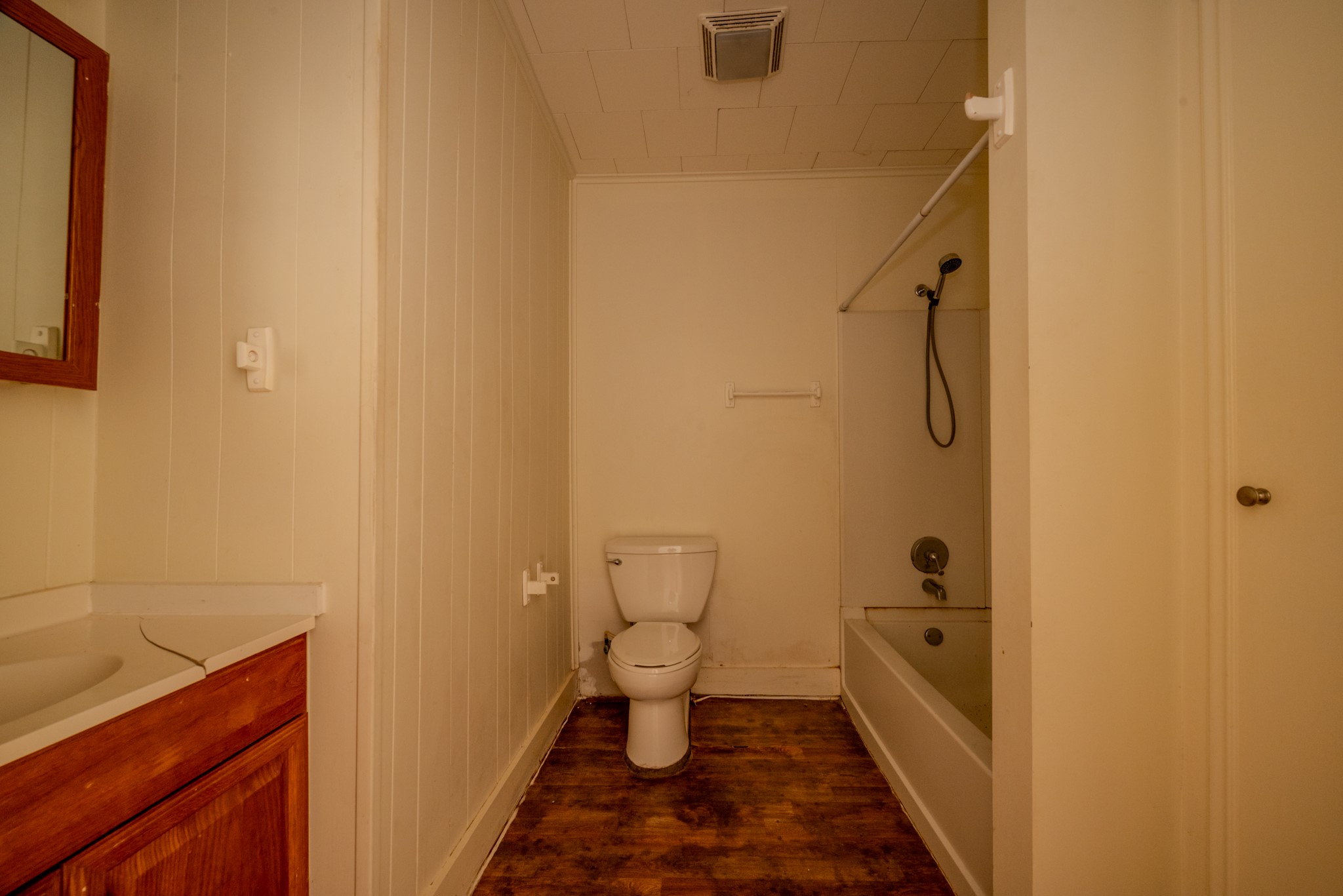 1005 Center Street Wharton, TX 77488 - Photo 33 of 33 a bathroom with a toilet and a shower