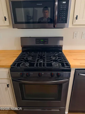 a close view of stove top oven