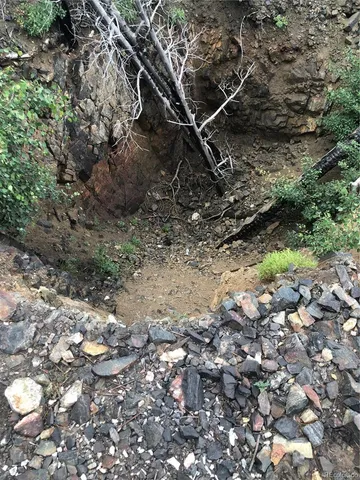 a backyard of a house