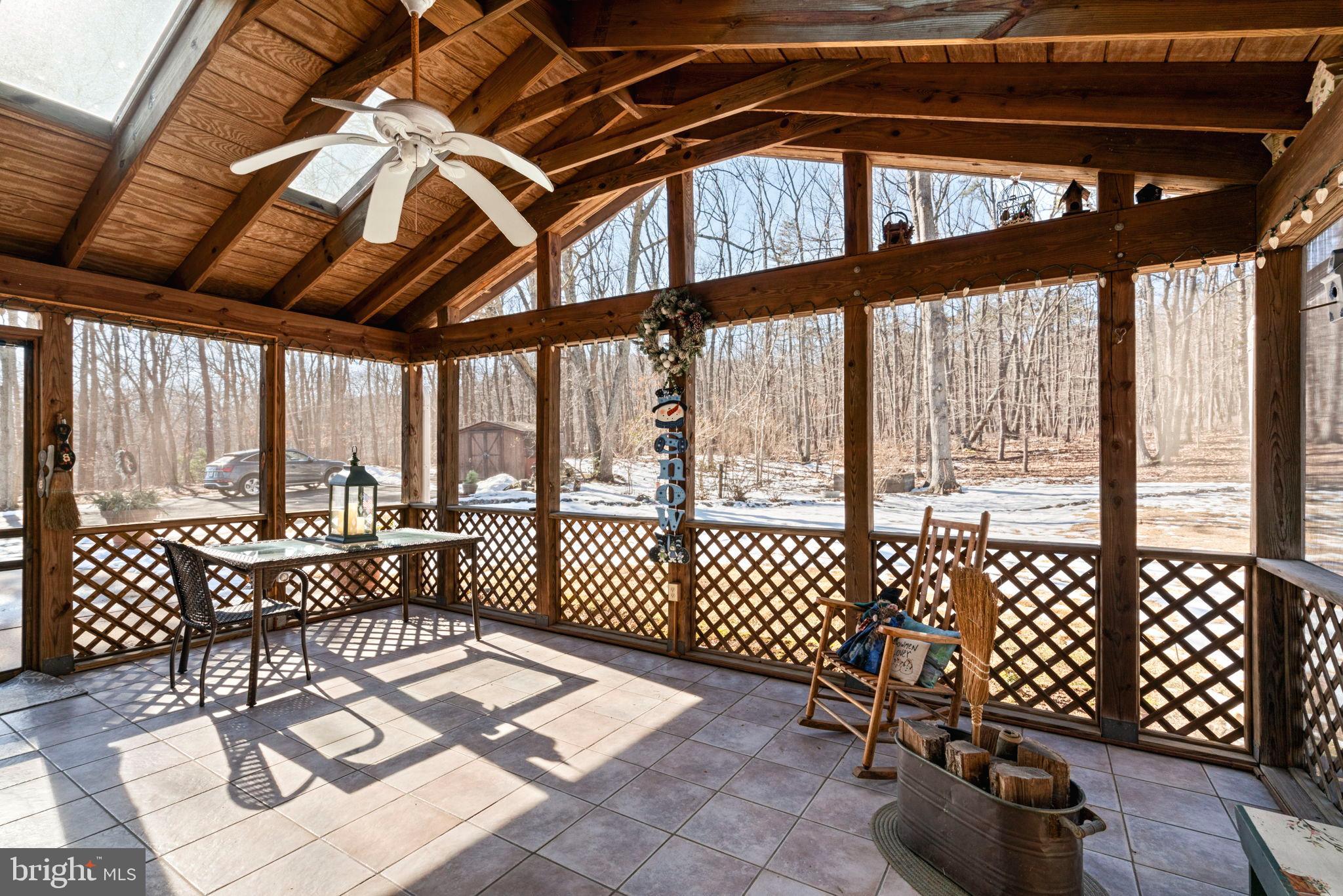 1400 Mountain Road Haymarket, VA 20169 - Photo 39 of 59 Large Screened in porch with tile floor