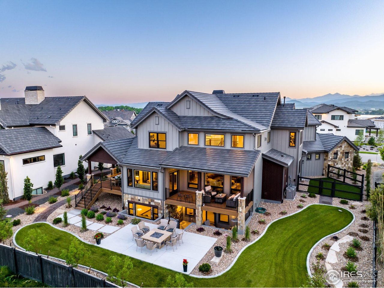 2734 Southwind Road Berthoud, CO 80513 - Photo 20 of 50 Extensive landscaping and water feature