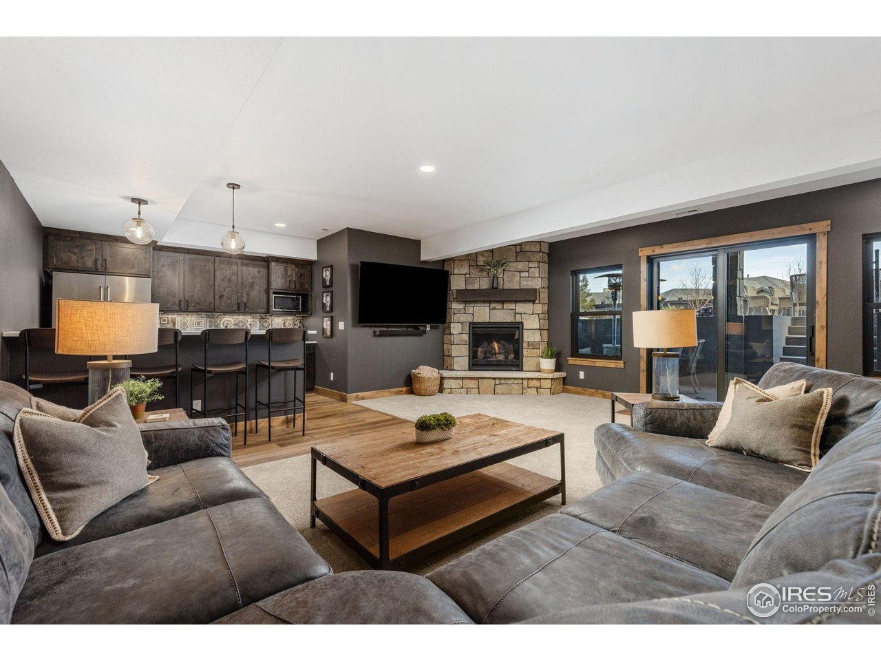 2734 Southwind Road Berthoud, CO 80513 - Photo 41 of 50 Large and Inviting Finished Basement
