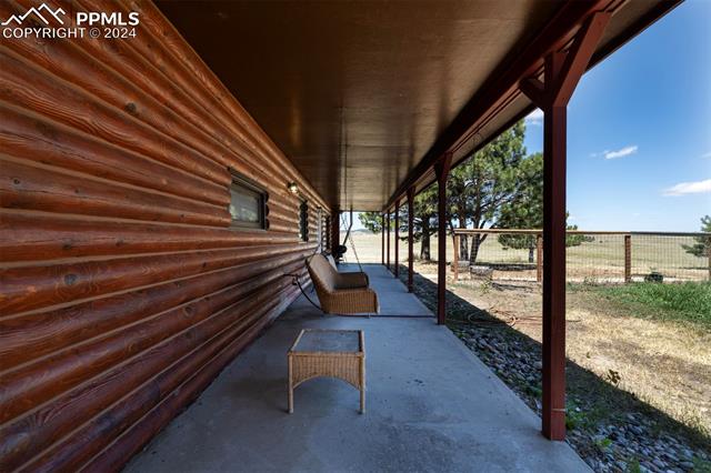 19350 Lemesany Road Calhan, CO 80808 - Photo 4 of 46 View of patio