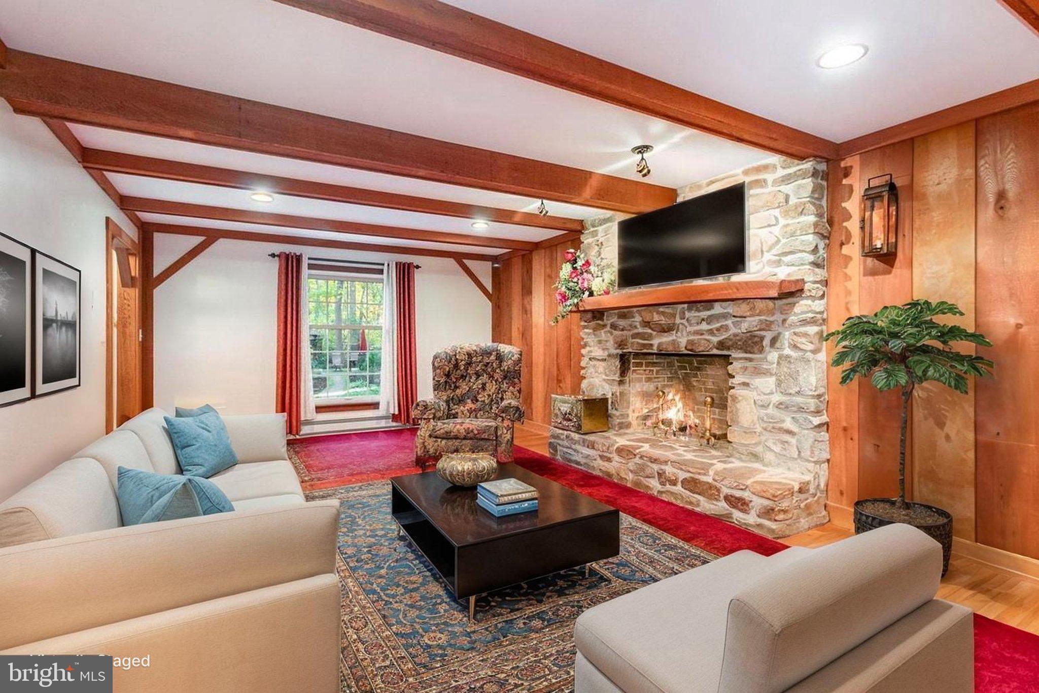 1327 Baltimore Road Shippensburg, PA 17257 - Photo 2 of 57 a living room with furniture and a flat screen tv