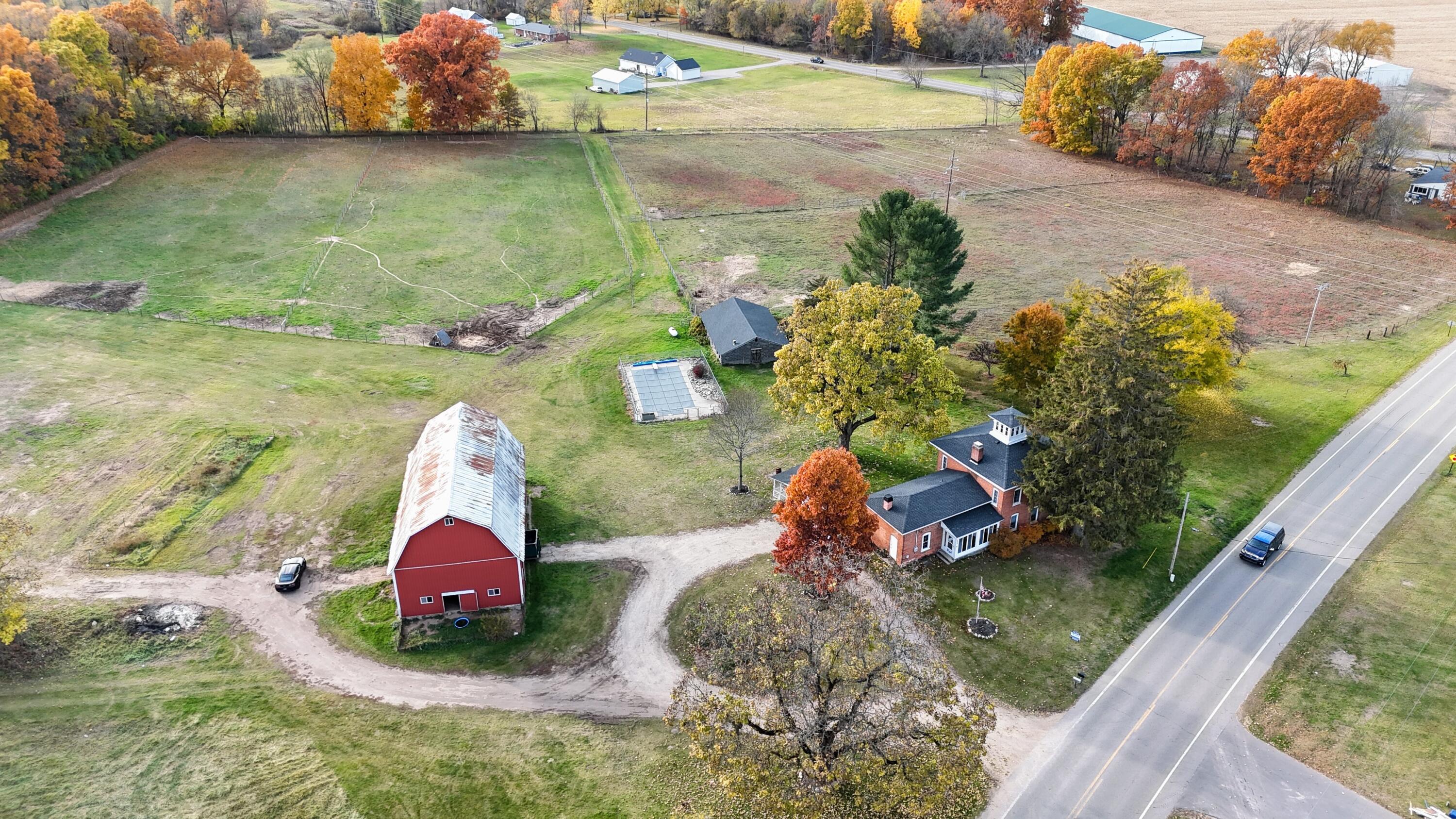 688 Pierce Road Plainwell, MI 49080 - Photo 42 of 46 688 Pierce Drone 1