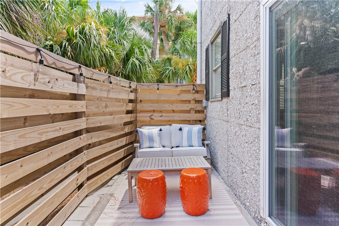 1035 Beach View Drive, Unit 301 St. Simons Island, GA 31522 - Photo 19 of 25 Private patio