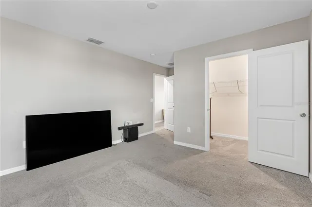 a view of empty room