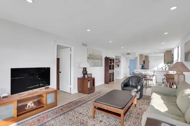 a view of a lake from a balcony