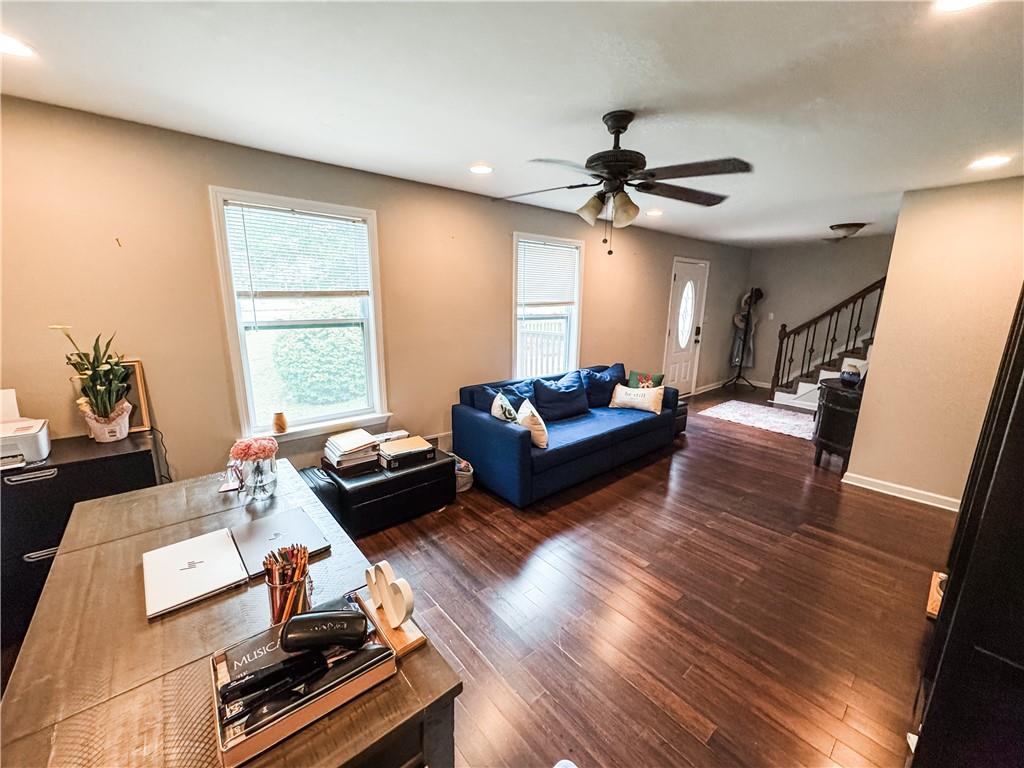 230 Chaffin Ridge Trace Roswell, GA 30075 - Photo 10 of 23 a living room with furniture and a window