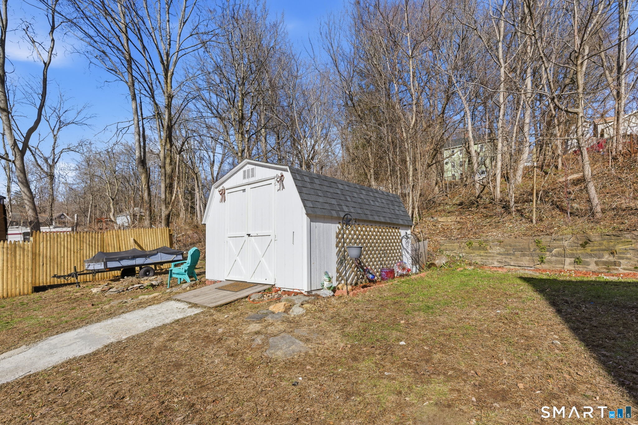 Undisclosed Address Vernon, CT 06066 - Photo 31 of 31 a view of a backyard of the house