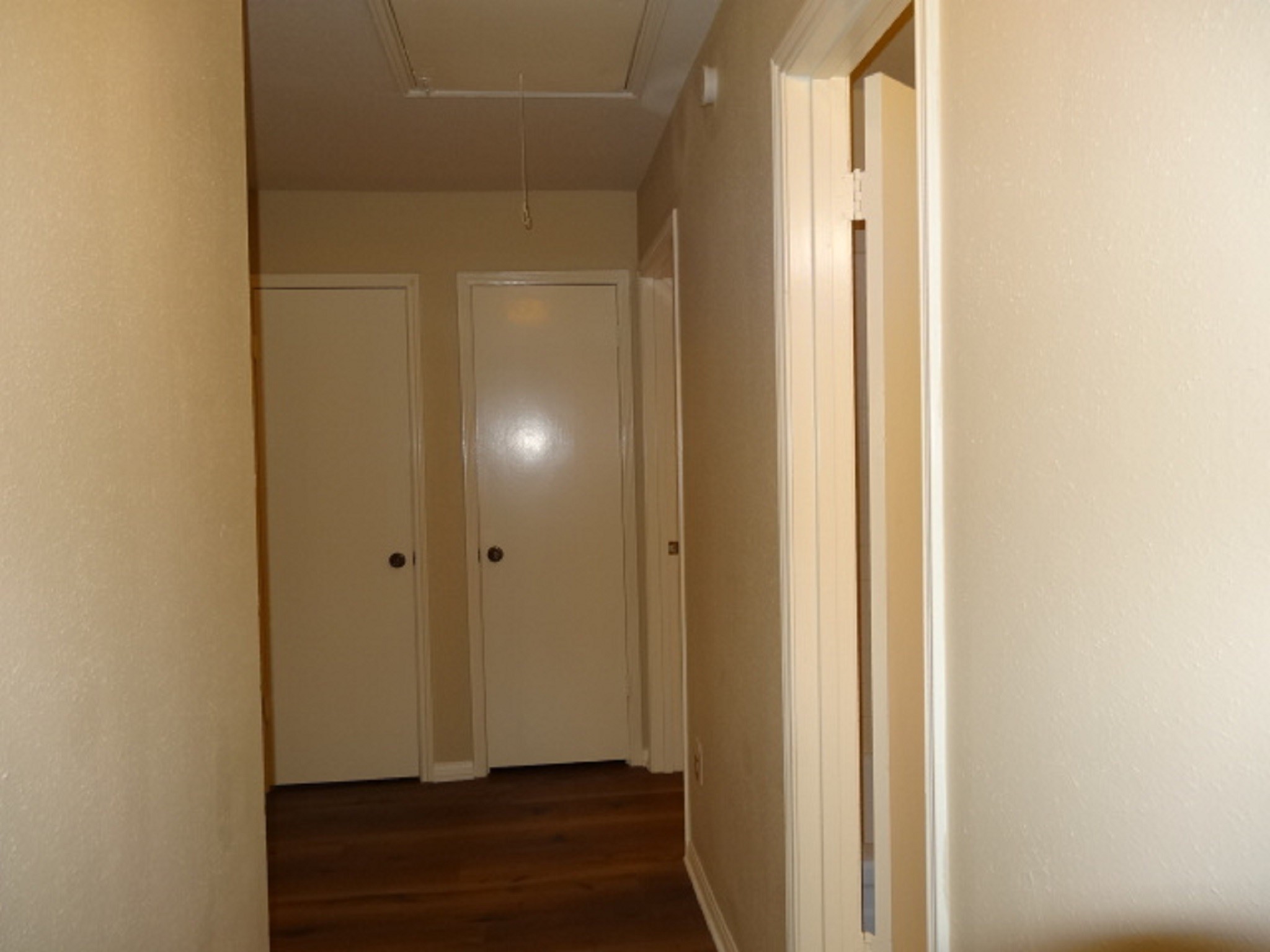 5522 Deep Forest Drive Houston, TX 77092 - Photo 19 of 47 a view of front door with wooden floor