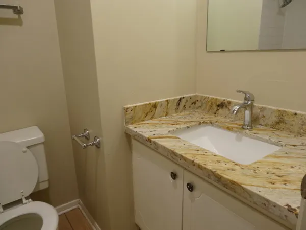 a view of a small space