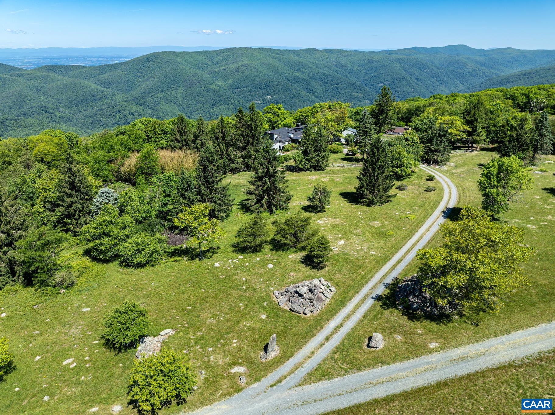 7098 Bucks Elbow Mountain Road Crozet, VA 22932 - Photo 55 of 57 a view of a garden with an outdoor space