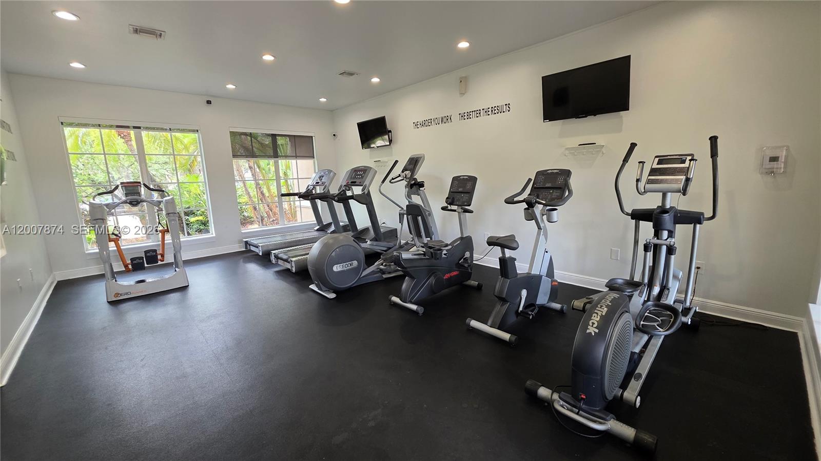 12136 St.Andrews Place, Unit 108 Miramar, FL 33025 - Photo 34 of 43 a view of a room with gym equipment