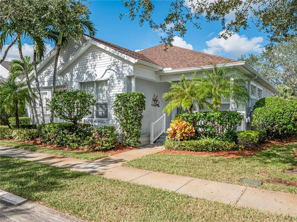 front view of house with a yard