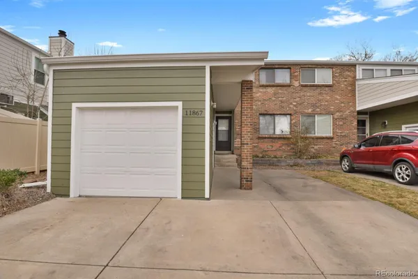a view of a car garage
