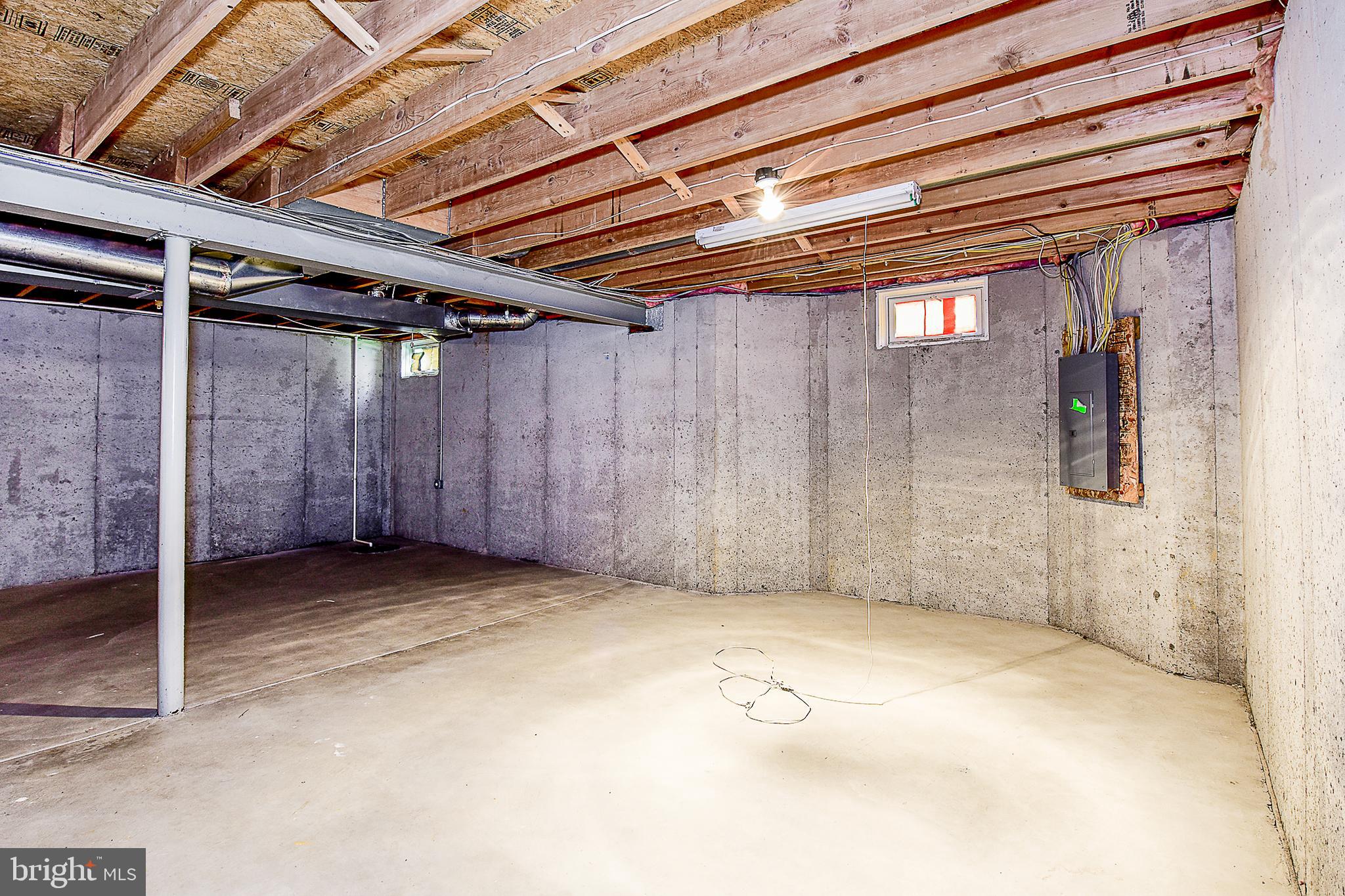 6 Palmer Court Glassboro, NJ 08028 - Photo 33 of 44 Unfinished basement 9 foot ceiling