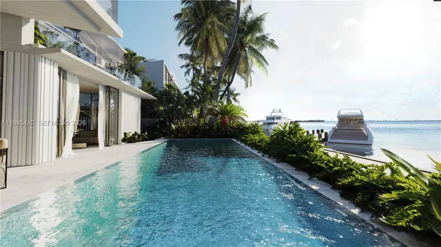 a view of a yard with flower plants