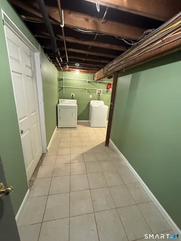 a view of storage and utility room