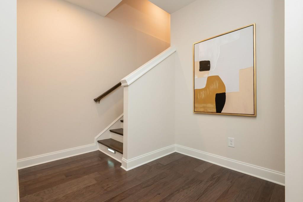 595 Hanlon Way Alpharetta, GA 30009 - Photo 22 of 33 a view of an entryway with wooden floor