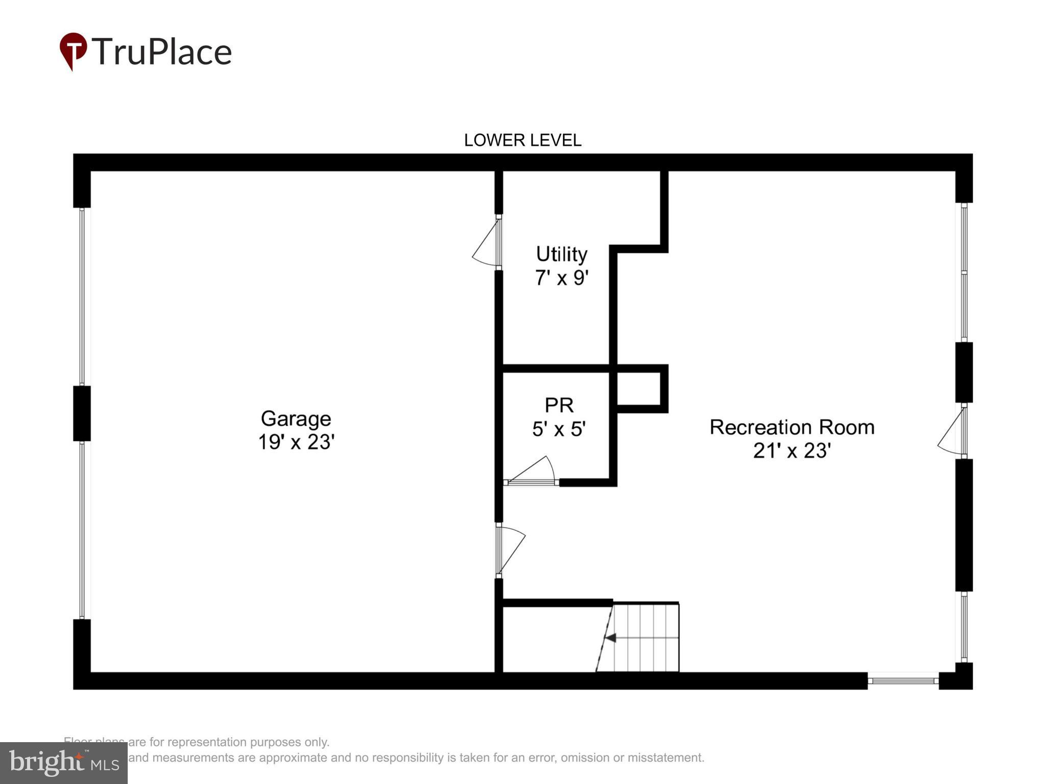 41935 Cinnabar Square Aldie, VA 20105 - Photo 39 of 39 Lower Level Floor Plan