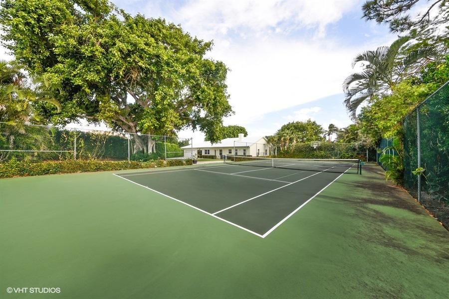 2730 Cardinal Circle Gulf Stream, FL 33483 - Photo 33 of 35 a view of a tennis court