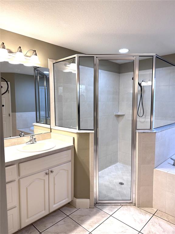 2616 Hickory View Loop Lakeland, FL 33813 - Photo 23 of 39 a bathroom with a shower sink and mirror