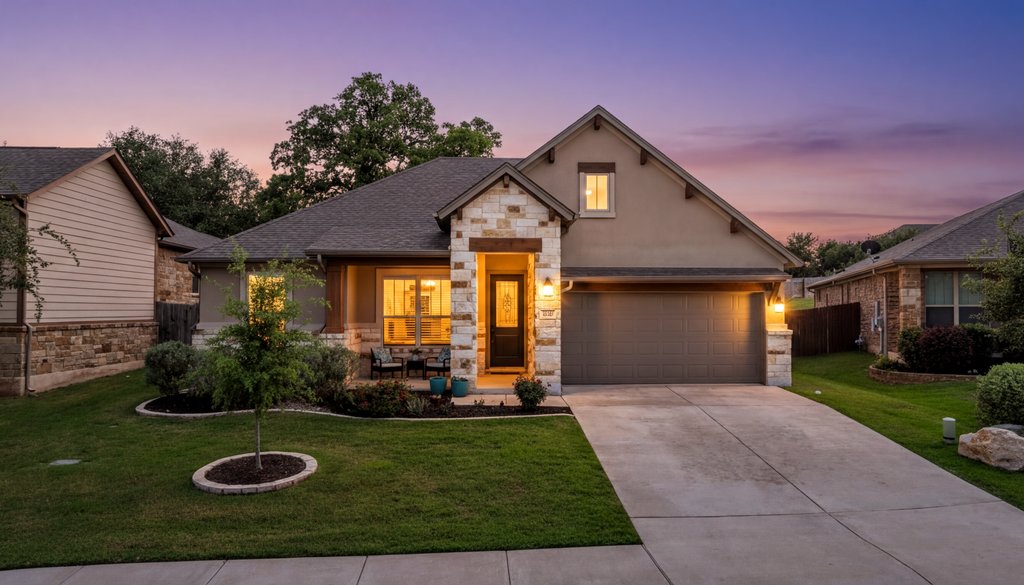 308 Morning Ridge Georgetown, TX 78628 - Photo 1 of 33 Welcome home to 308 Morning Ridge, Georgetown, TX 78628! Stone and stucco exterior creates timeless curb appeal on a cul-de-sac lot in Georgetown.