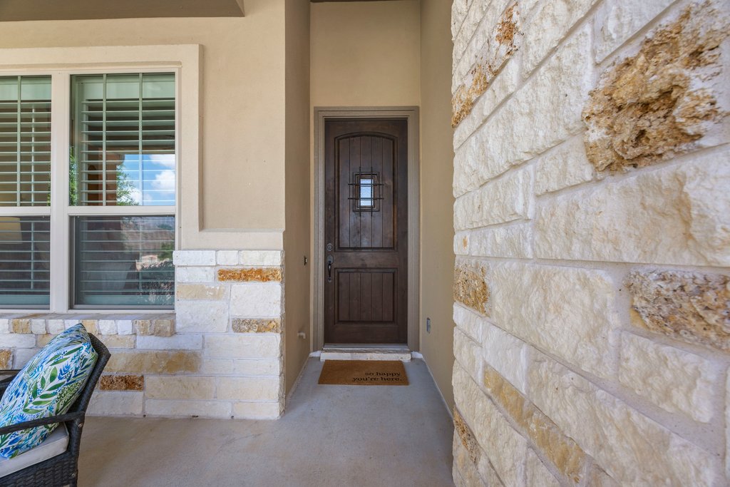 308 Morning Ridge Georgetown, TX 78628 - Photo 19 of 33 a view of front door of house