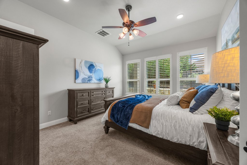308 Morning Ridge Georgetown, TX 78628 - Photo 23 of 33 Plush carpeting adds warmth and comfort underfoot.