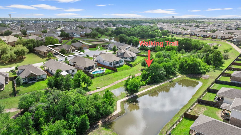 308 Morning Ridge Georgetown, TX 78628 - Photo 32 of 33 an aerial view of multiple house