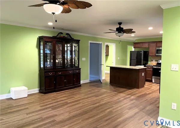 a view of a livingroom with a fireplace