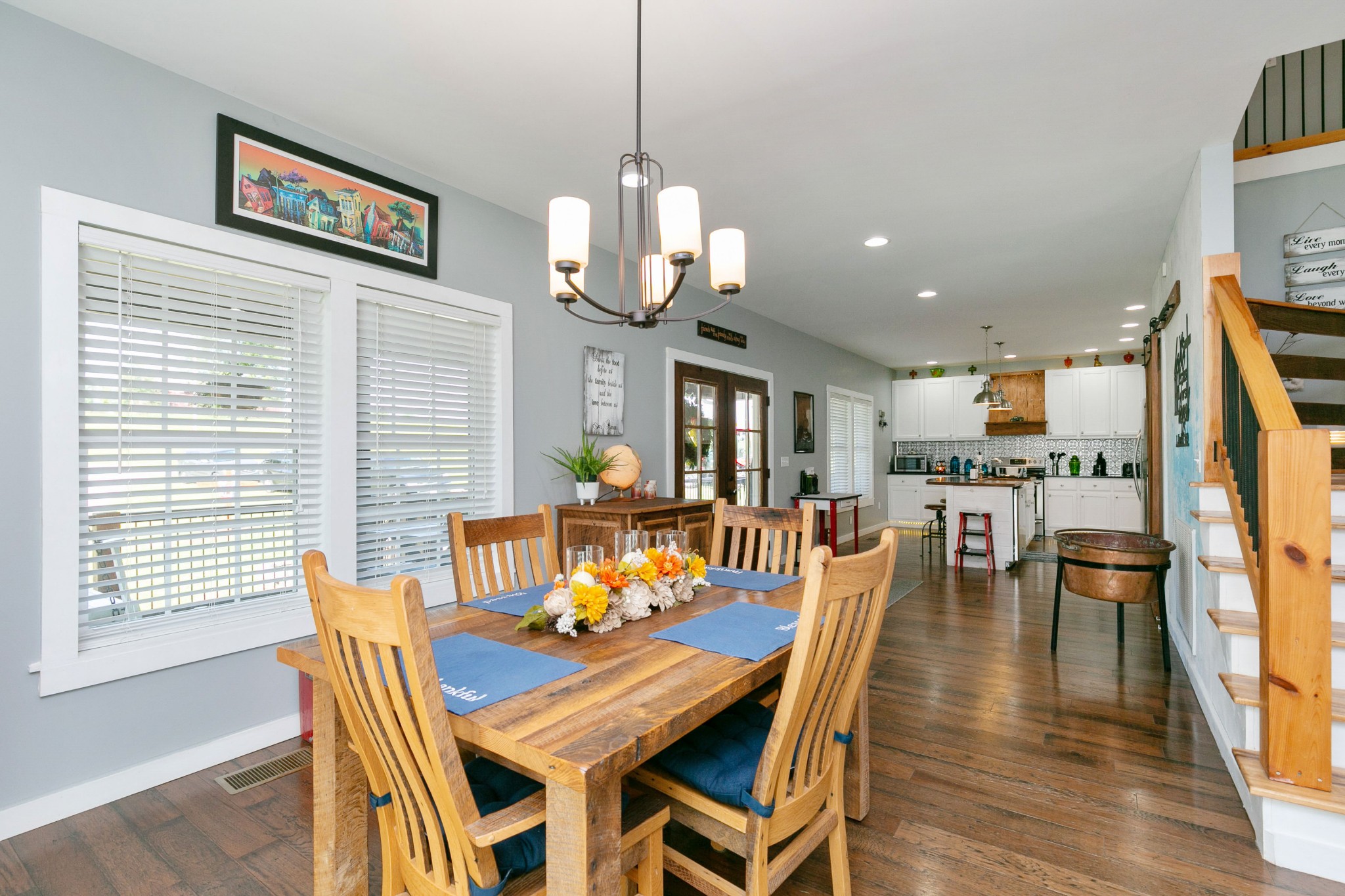 4920 Galen Road Lafayette, TN 37083 - Photo 12 of 47 a view of a dining room with furniture window and wooden floor