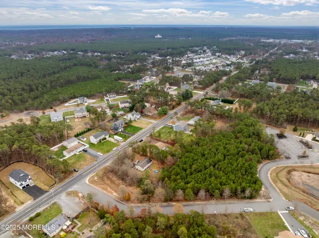 a view of city and mountain
