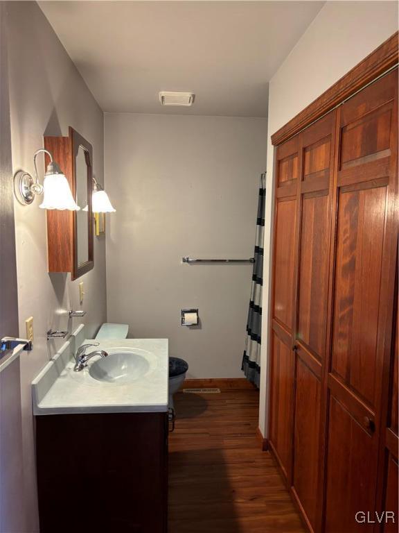 520 West Moorestown Road Nazareth, PA 18064 - Photo 20 of 46 a bathroom with a sink and mirror