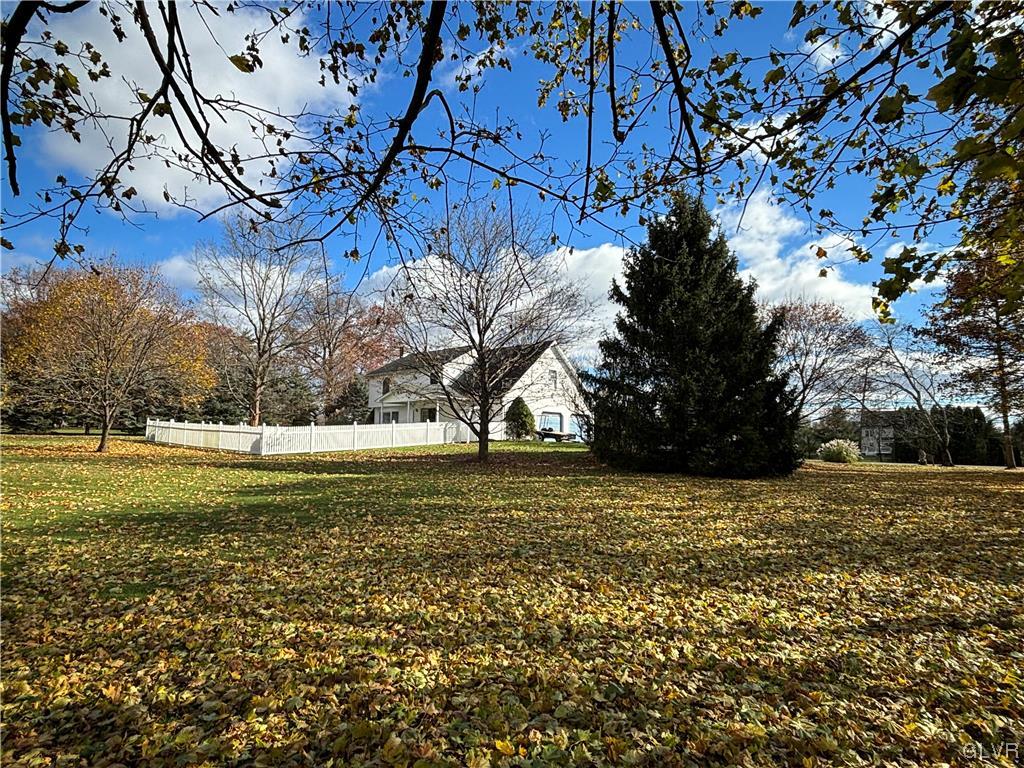 520 West Moorestown Road Nazareth, PA 18064 - Photo 39 of 46 a view of a yard with large trees