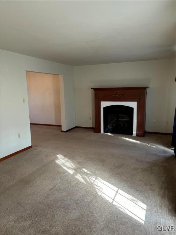 520 West Moorestown Road Nazareth, PA 18064 - Photo 10 of 46 a view of empty room with a fireplace