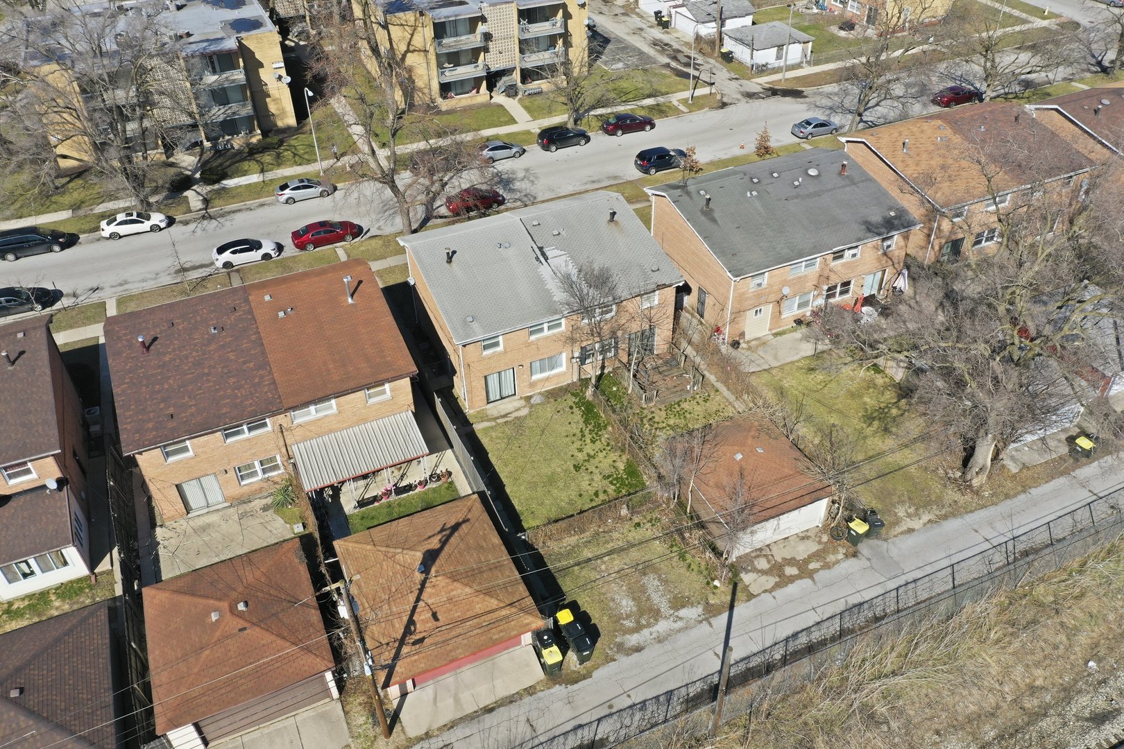 74 West 140th Street Riverdale, IL 60827 - Photo 30 of 37 an aerial view of residential house with outdoor space
