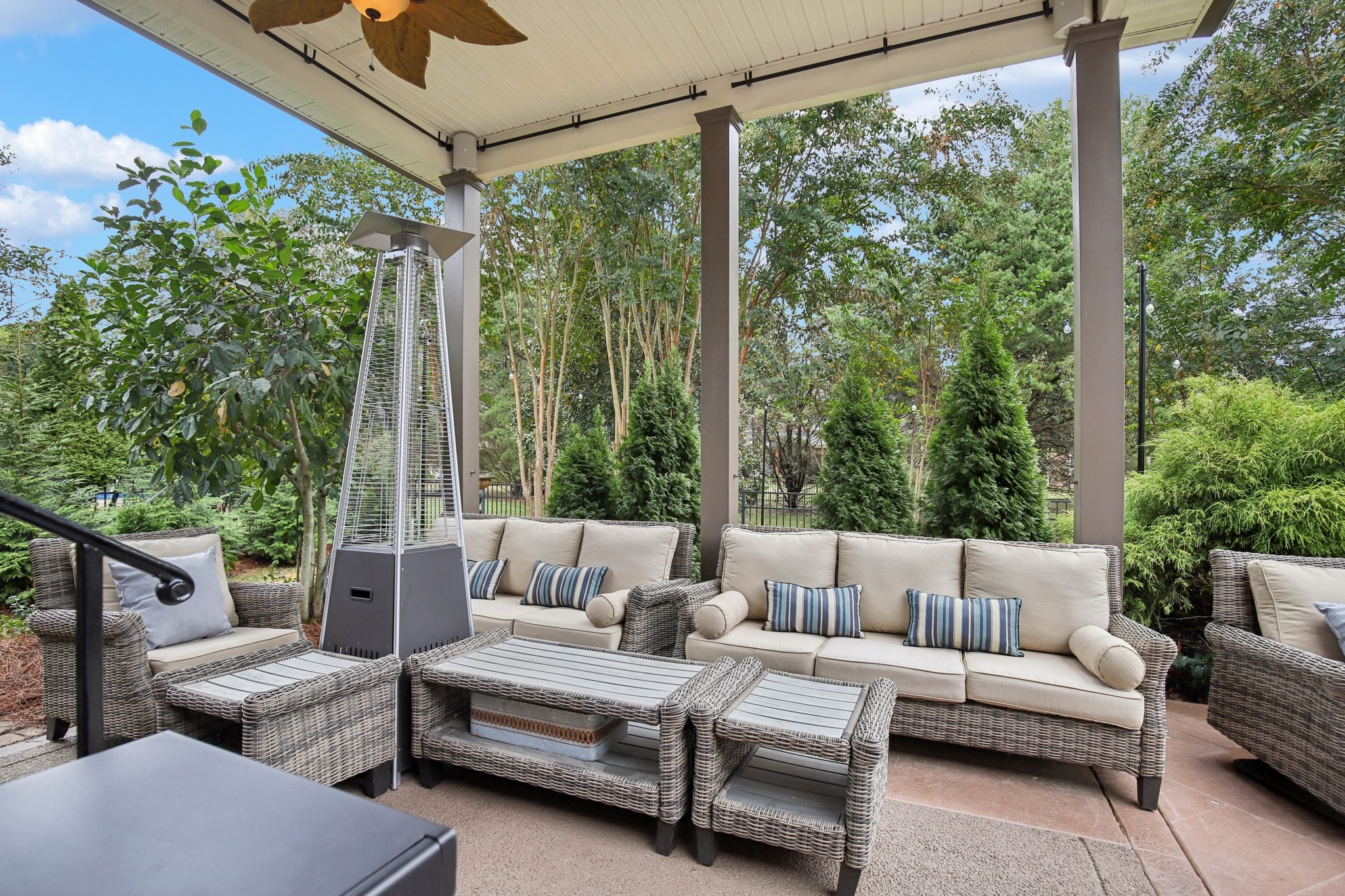 135 Ruland Circle Hendersonville, TN 37075 - Photo 75 of 89 a outdoor living space with furniture and garden view