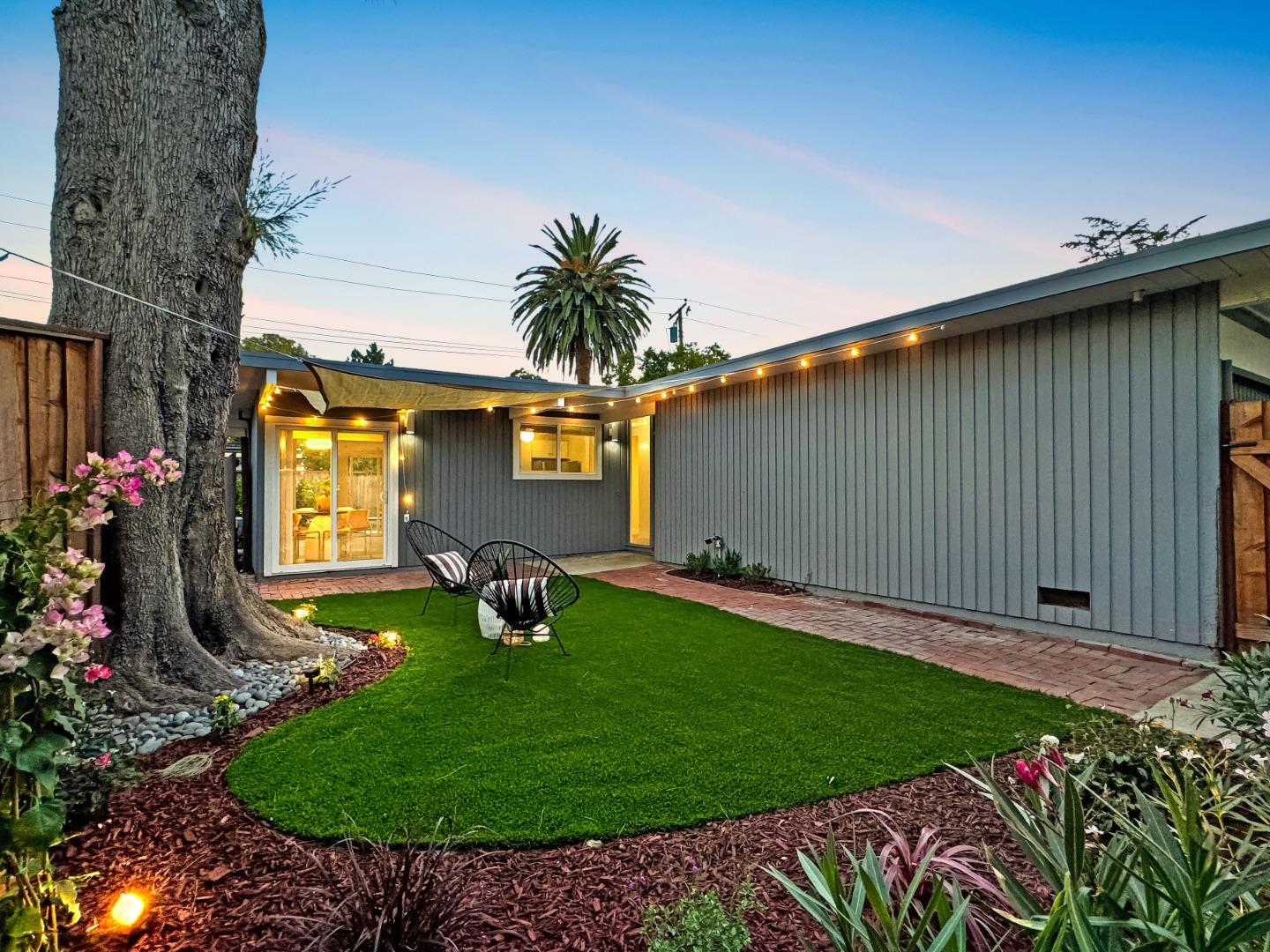 2443 Thaddeus Drive Mountain View, CA 94043 - Photo 30 of 38 a front view of a house with garden