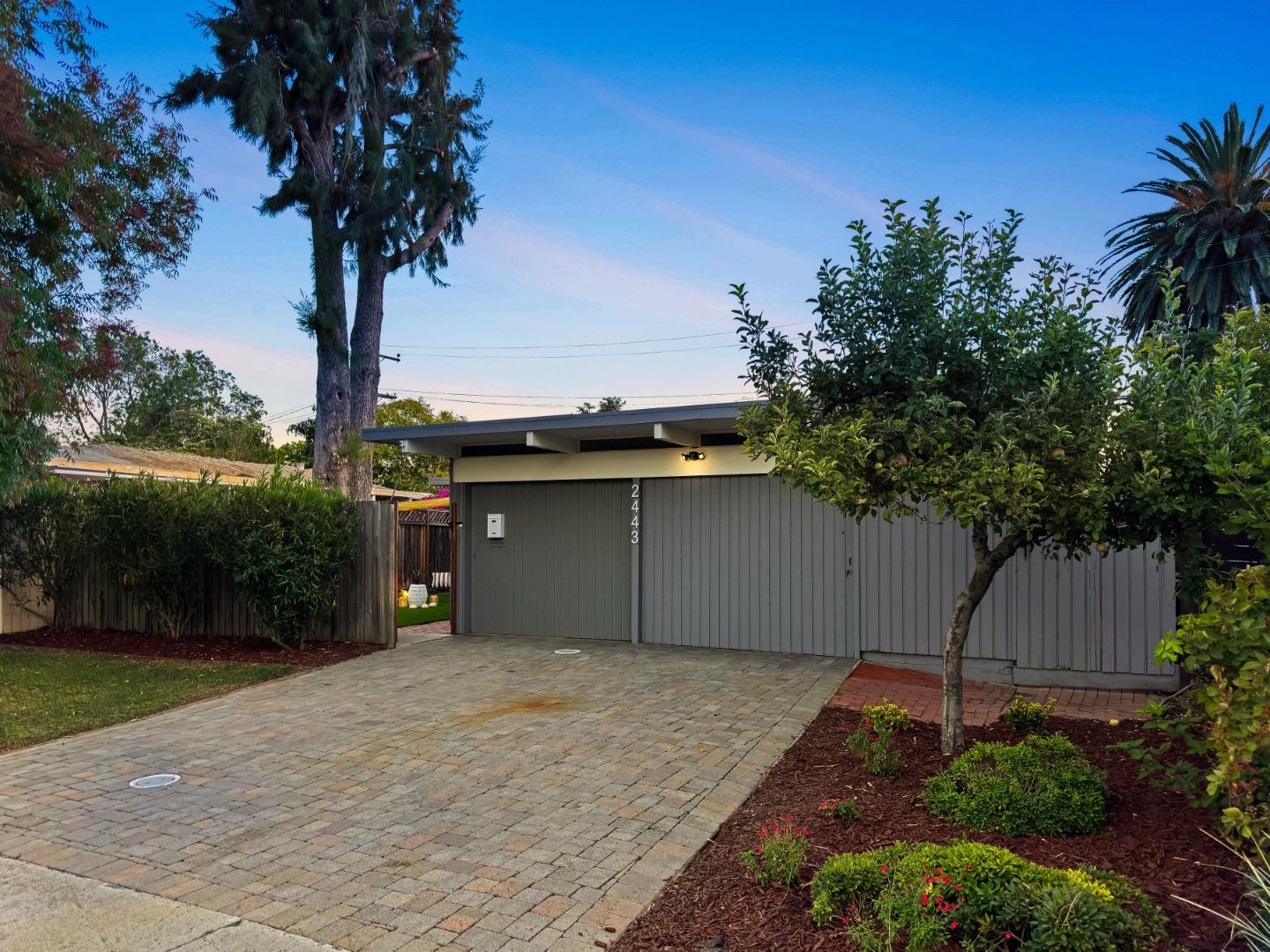 2443 Thaddeus Drive Mountain View, CA 94043 - Photo 36 of 38 a front view of a house with a yard and tree