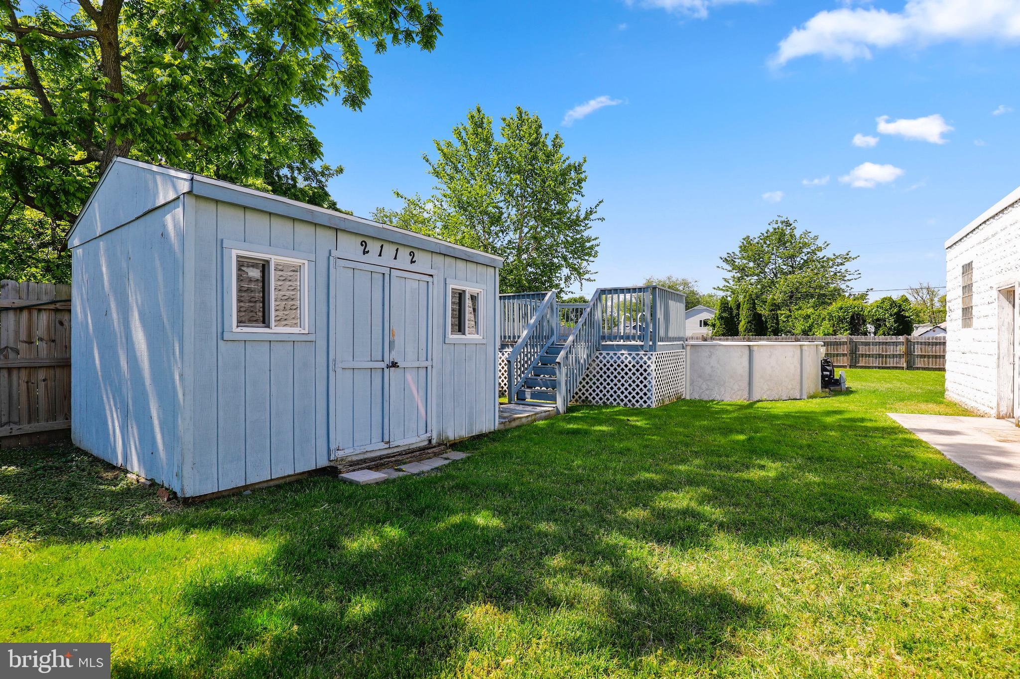 7312 Bay Front Road Baltimore, MD 21219 - Photo 30 of 35 Shed with power! Ideal for pool parties