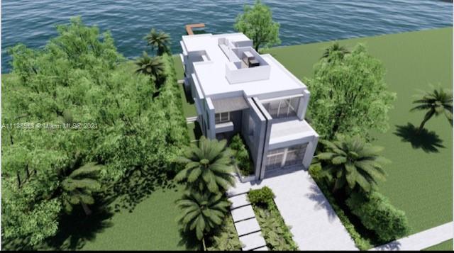 Biscayne Point Miami Beach, FL 33141 - Photo 2 of 2 an aerial view of a house with a yard