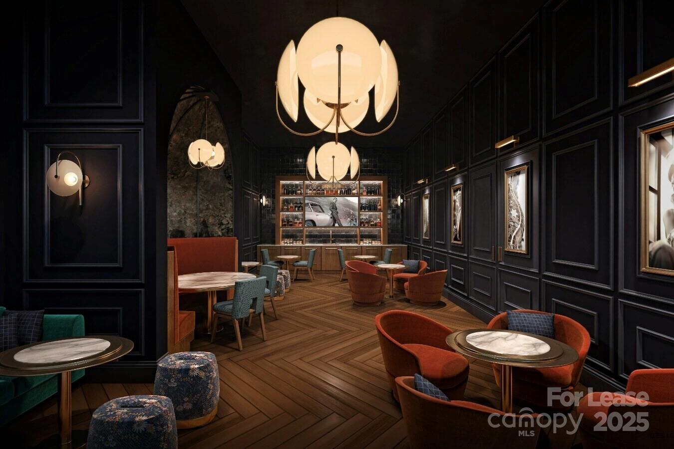 14020 Stream Way, Unit B06PH Charlotte, NC 28277 - Photo 12 of 18 a living room with furniture and a mirror