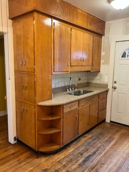 2838 West Addison Street, Unit 2S Chicago, IL 60618 - Photo 6 of 15 a bathroom with a sink and a mirror